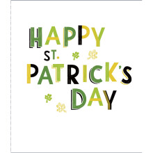 Happy St Patrick's Day Love & Laughter Greeting Card Quality Greetings Cards