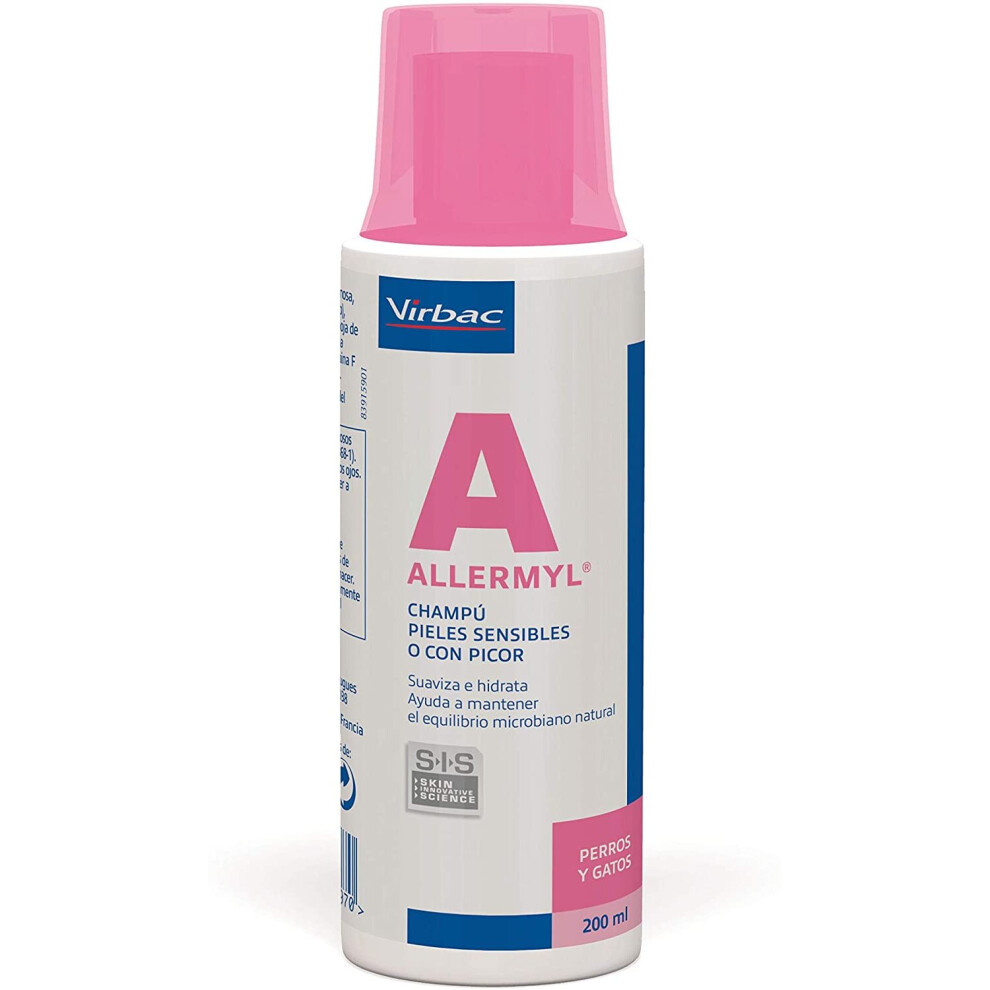 Virbac Allermyl Allergy Shampoo 200 Ml.