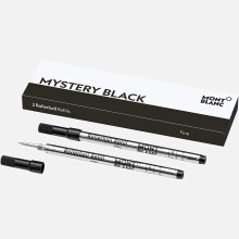 Montblanc BP F 2x1 Mystery Black PF Refill