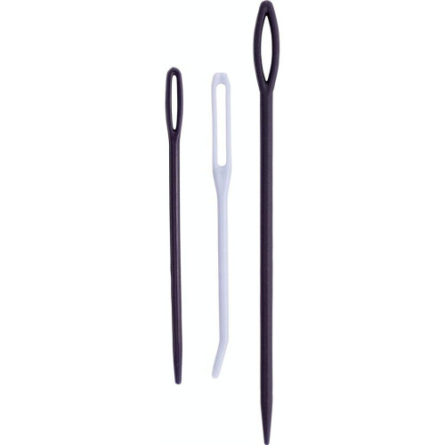 Prym Prym Assorted Plastic Wool Needles, Grey, 10.9 x 4.9 x 0.02 cm