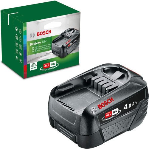 Bosch Bosch 1600A011T8 Battery Pack PBA, 18 V, 4.0 Ah, W-C (18 Volt System, 4.0 Ah in Cardboard box)