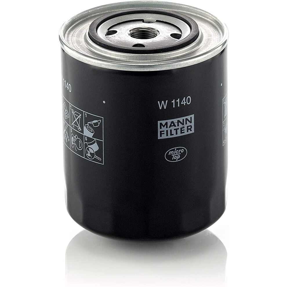 Original Mann-Filter Oil Filter W 1140 Â Hydraulics Filter Â For Passenger Cars, Busses And Utility Vehicles 4011558715205