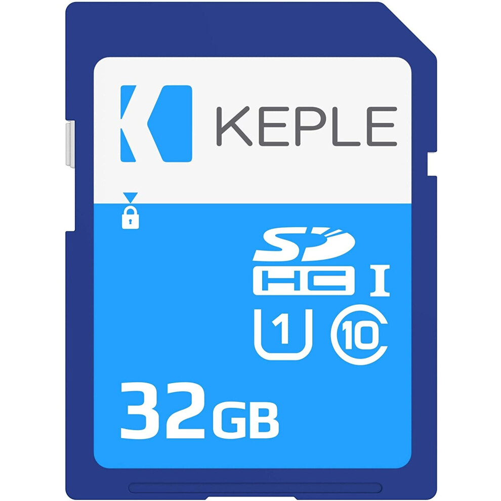 Keple 32GB SD Memory Card High Speed SD Card Compatible with Canon Powershot SX60, SX610 HS, SX710 HS, SX530 HS, SX410 IS DSLR Digital Camera | 32 GB