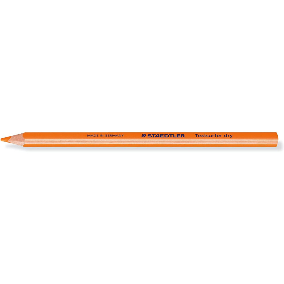 Staedtler Textsurfer Dry Pencil - Orange (Box of 12)