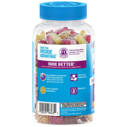 Schiff Digestive Advantage Προβιοτικές καραμέλες, 120 τεμάχια 1
