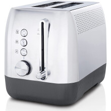 Breville Edge Deep Chassis 2-Slice Toaster | Toasts All the Way to the Top | Brushed Stainless Steel [VTT981]