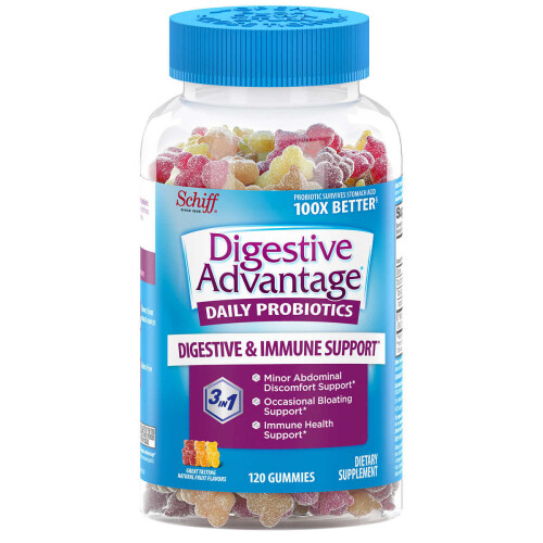Schiff Digestive Advantage Προβιοτικές καραμέλες, 120 τεμάχια