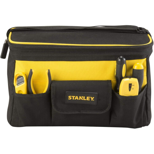 STANLEY Stanley STST1-73615 Tool Bag with Belt, Black/Yellow 1