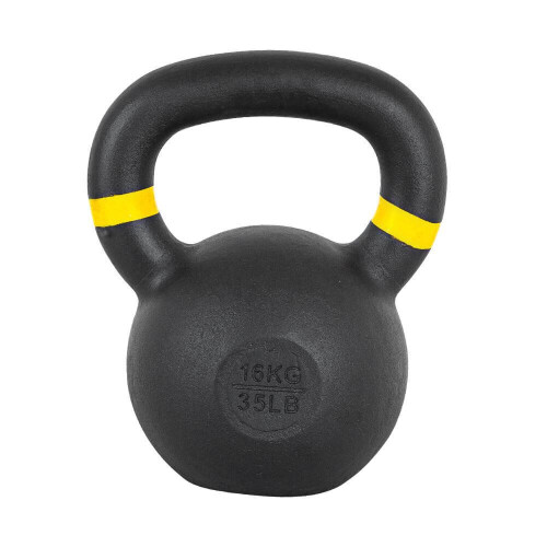 (16kg) Cast Iron Kettlebells Powder-Coated Professional