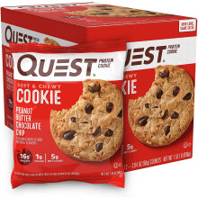 Quest Nutrition, Protein Keks, Erdnussbutter-Schokoladen-Chip, 12 Kekse, je 2,04 Unzen (58 g)
