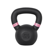 (8kg) Cast Iron Kettlebells Powder-Coated Professional