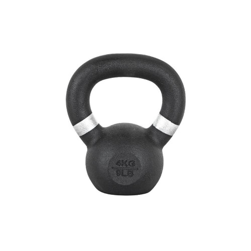 (4kg) Cast Iron Kettlebells Powder-Coated Professional