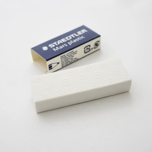 Staedtler Staedtler 526 50 Mars Plastic, White Eraser 1