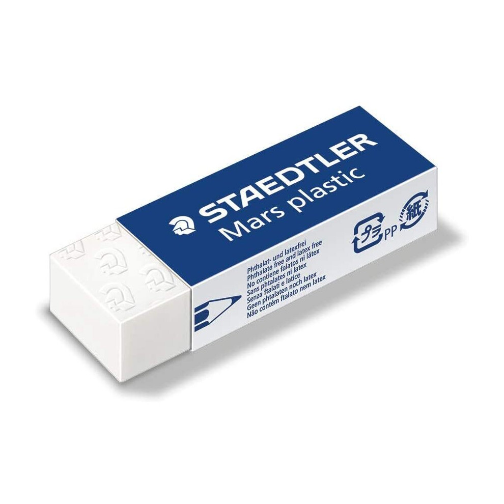Staedtler 526 50 Mars Plastic, Eraser White