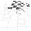 Staedtler STAEDTLER 100B G6 Mars Lumograph Pencils, Black, Pack of 6 8