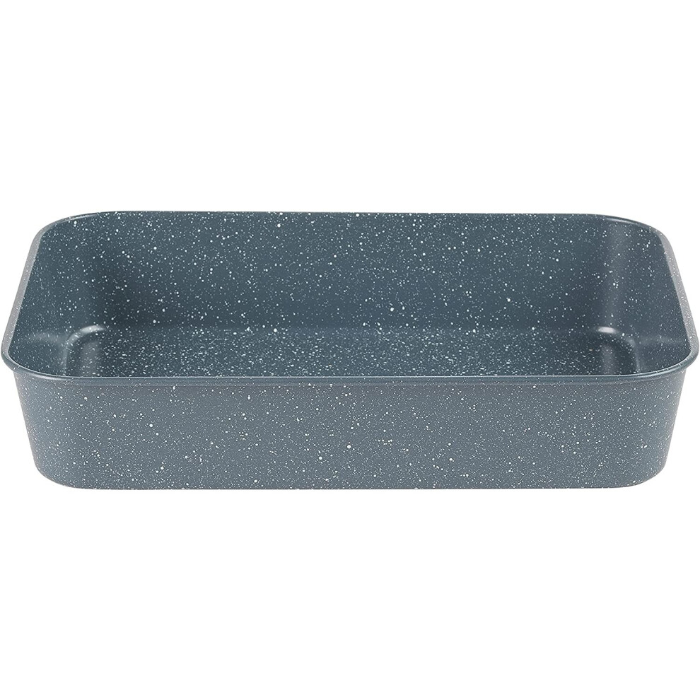 Russell Hobbs Grey Stone Effect Carbon Steel Non-Stick Roasting Tin, Sports Direct - Image 5