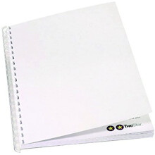 GBC 220 GSM A4 Traditional Binding Covers - White (100 Pack)