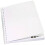 GBC 220 GSM A4 Traditional Binding Covers - White (100 Pack) 1