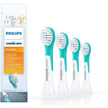 Philips Sonicare Original Kids zubn kefka HX6034/33 jemn cistenie detsk ch zubov od 3 rokov, 4 kusy