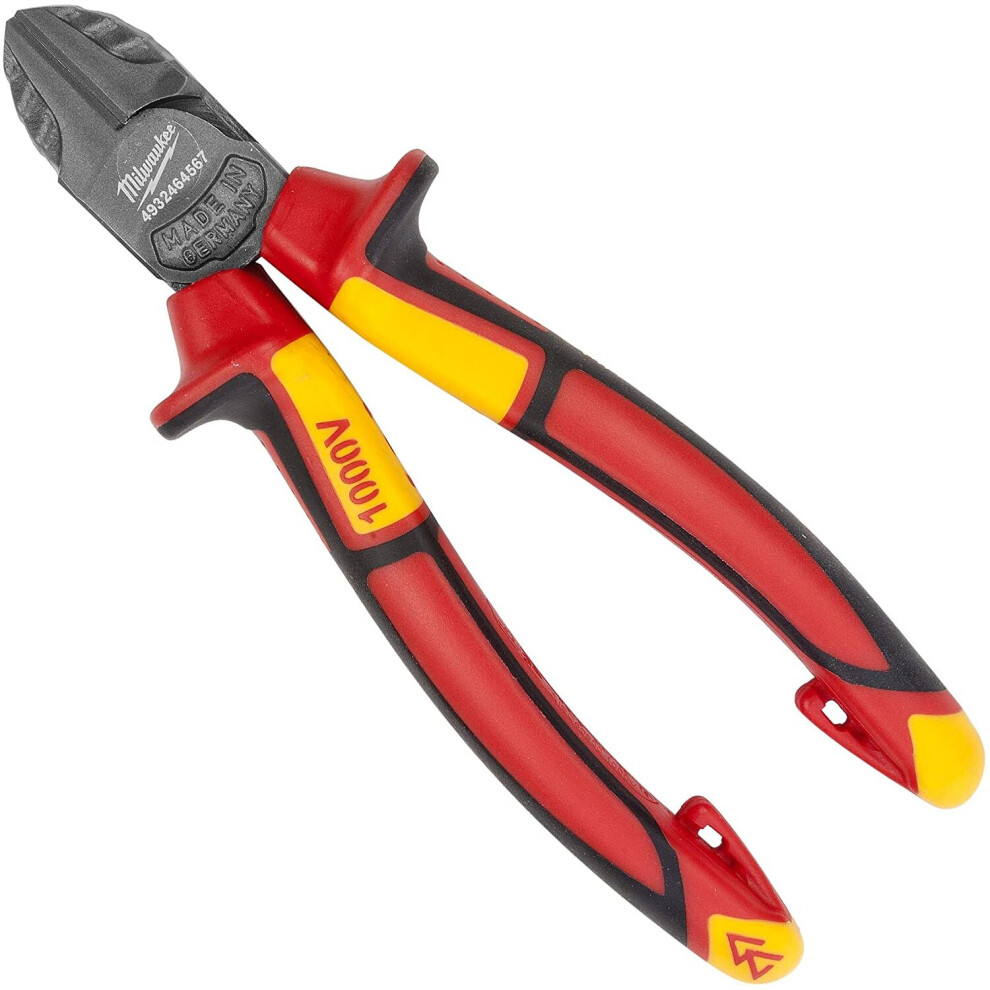 Milwaukee 932464567 VDE Diagonal Cutter 160mm, Red