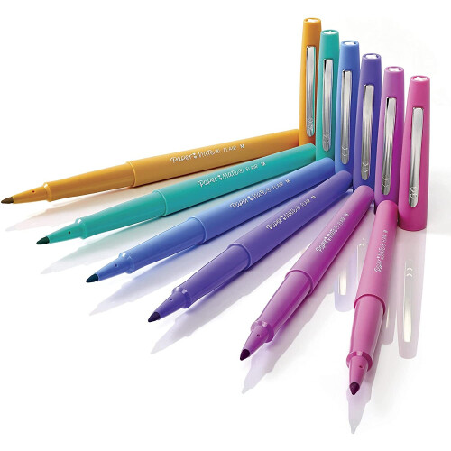 Paper Mate Paper Mate Flair Felt Tip Pens | Medium Tip (0.7 mm) | Candy POP Colours | 6 Count 1