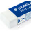 Staedtler STAEDTLER 52650BK4DA Mars Plastic erasers, Pack of 4, White 3