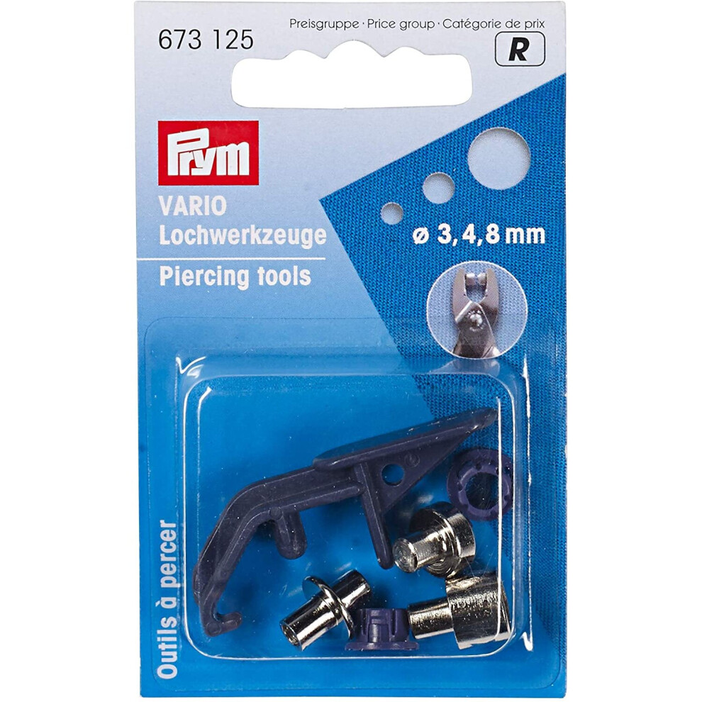 Format 4002276731257 Prym Hole Punch for Vario Pliers, 3/4/8 mm