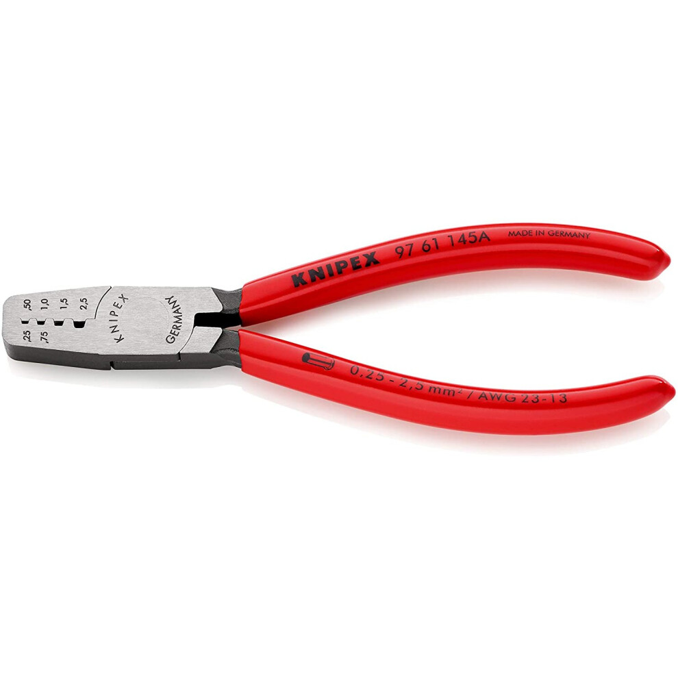 KNIPEX Crimping Pliers for wire ferrules (145 mm) 97 61 145 A