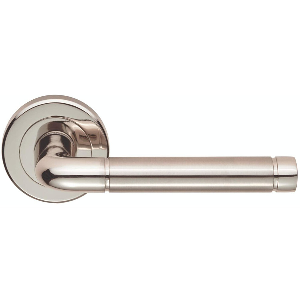 Carlisle Brass Szr040pnsn Door Handle, Satin Nickel/Polished Nickel 5050245193079