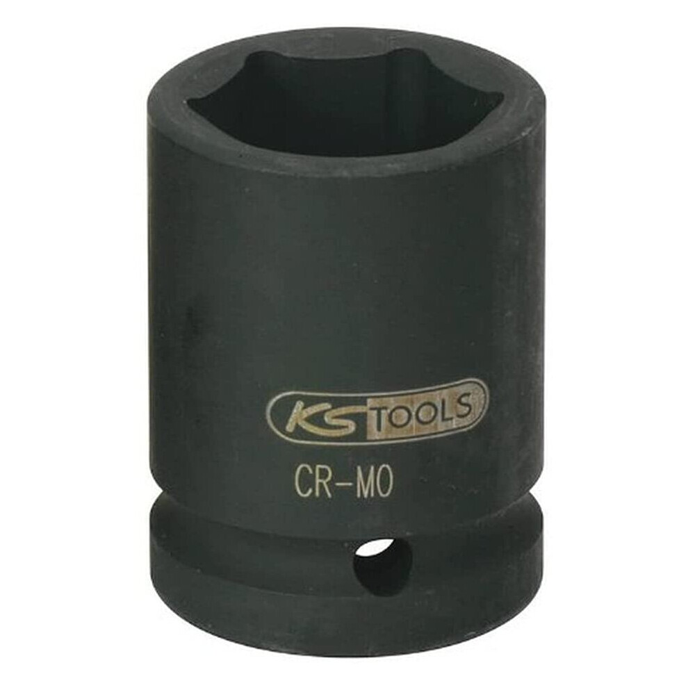 Ks Tools 515.1318 Hexagon Impact Socket, Short, 3/4", 18Mm 4042146033210