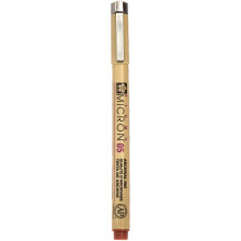 Sakura XSDK05-12 Pigma Micron Pen 05 .45mm-Brown, Plastic
