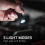 NEBO Columbo Flex 100 Pen-Sized Flashlight | Black LED Inspection/Work Light | AAA Battery Powered with with 4X Adjustable Zoom 3