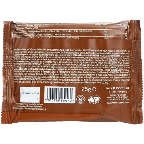 Myprotein Baked Protein Cookie, Chocolate 1