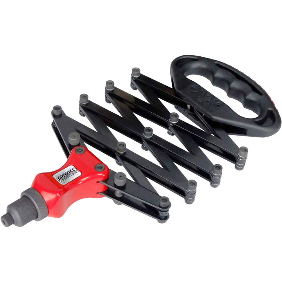 Faithfull FAIHDRLT HD Lazy Tong Riveter, Multi-Colour, 1