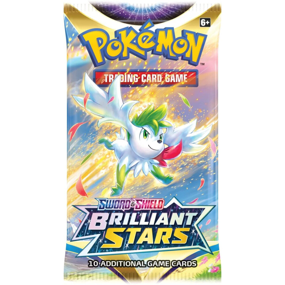 Pokémon Tcg: Sword & Shield Brilliant Stars Single Booster Pack