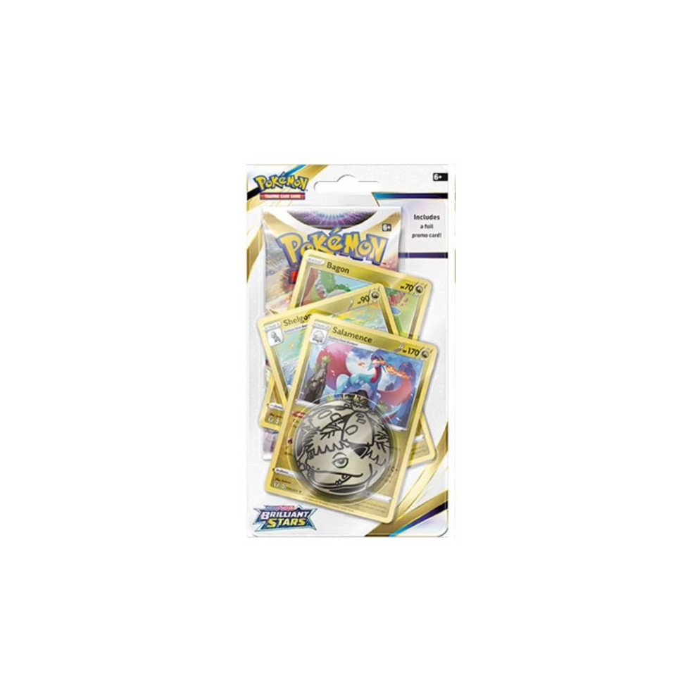 PokÃ©mon TCG: Sword & Shield Brilliant Stars Checklane Blister (One at Random)