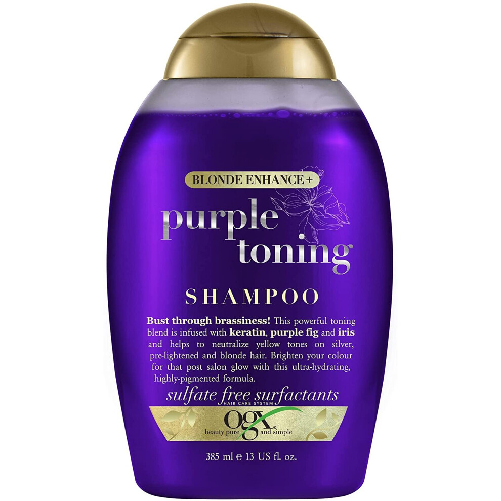 OGX Blonde Enhance Purple Shampoo 385Ml