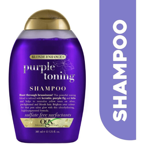 OGX Blonde Enhance Purple Shampoo 385Ml 1