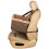 PetSafe PetSafe Happy Ride Booster Seat, Medium/Brown 4
