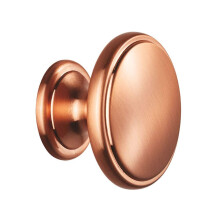 Carlisle Brass FTD524SCO Fingertip Oxford Knob, Satin Copper, 38 mm