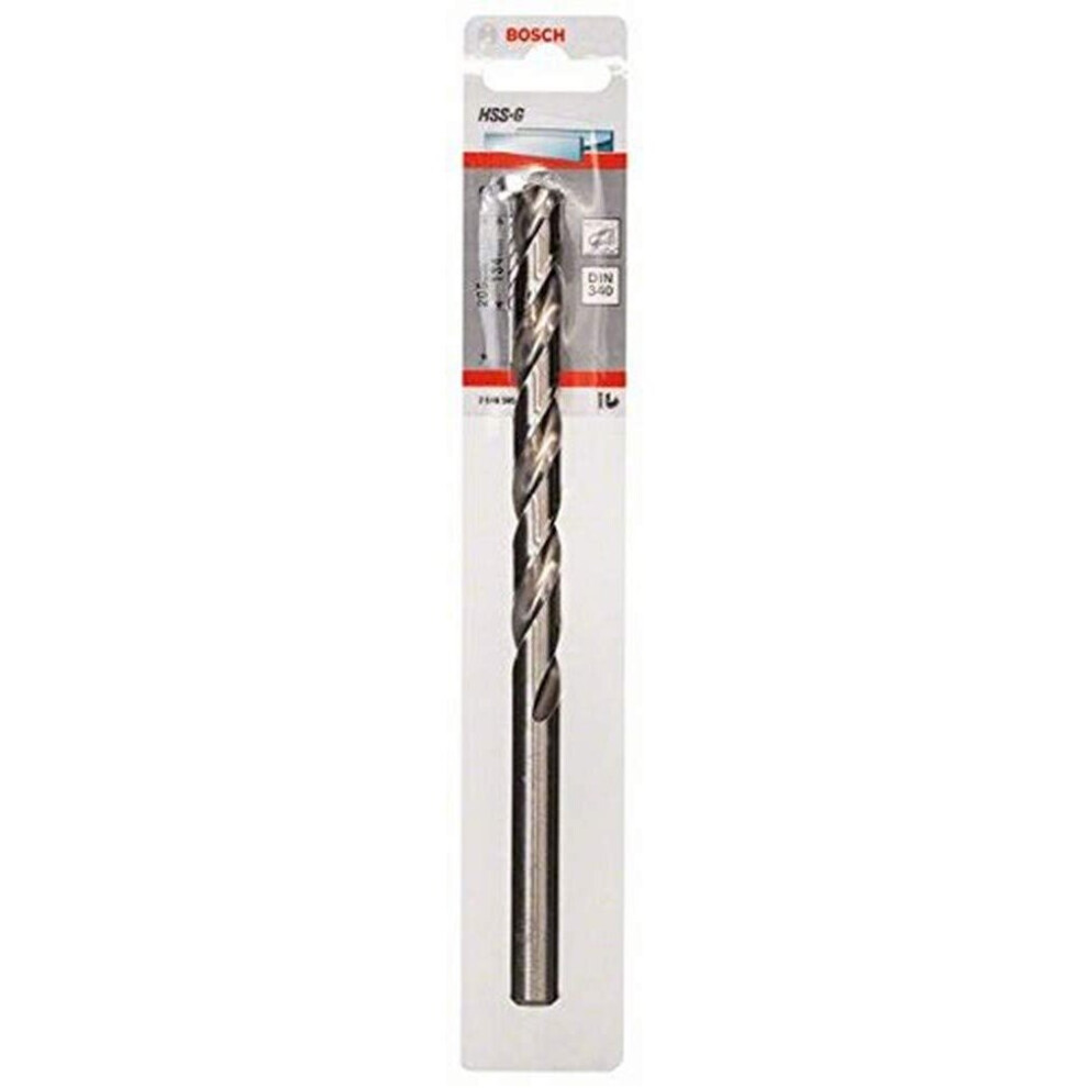 Bosch 2608595692 DIN357 Metal HSS-G Drill Bit, 12.0mm x 134mm x 205mm-image-OPC-P8WRHV6-NEW