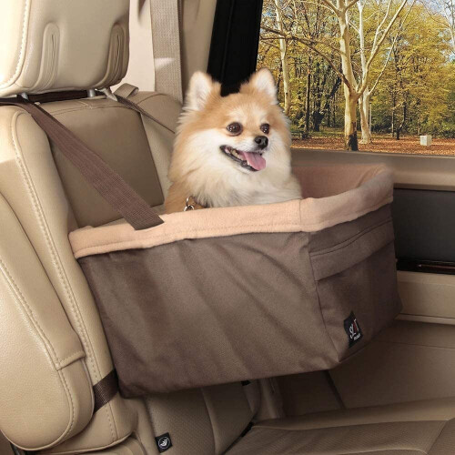 PetSafe PetSafe Happy Ride Booster Seat, Medium/Brown 1