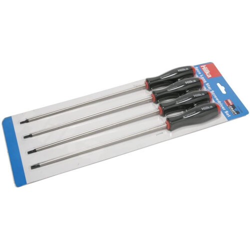 Hilka Hilka 37204000 Long Star Screwdriver Set, 4 Piece