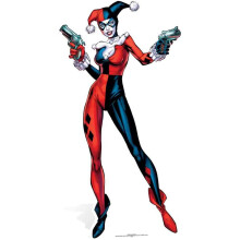 STAR CUTOUTS SC846 Harley Quinn DC Comics Cardboard Cutout