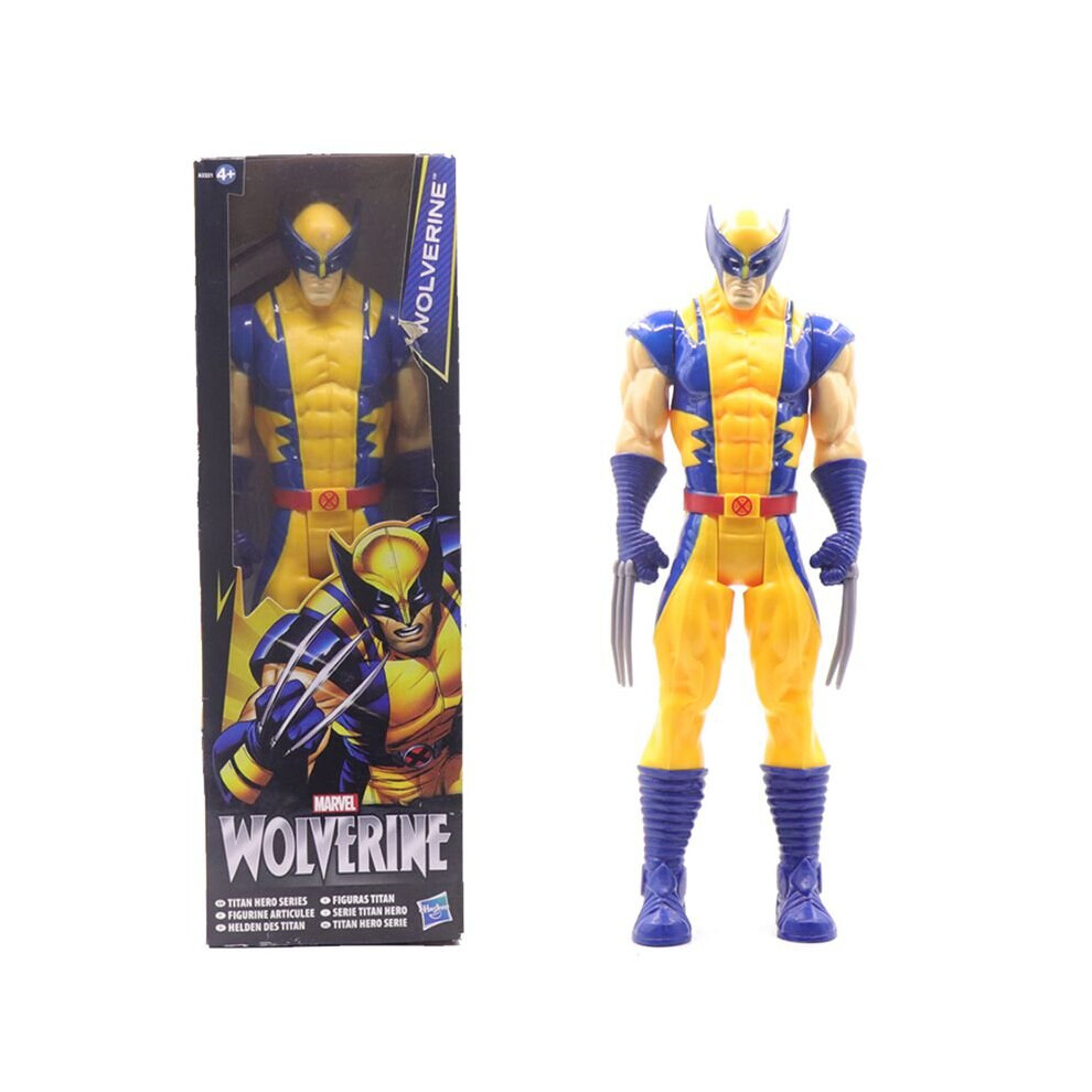 (Wolverine) Spiderman Venom Thanos Hulk Iron Man Thor Wolverine Action Figure Toys