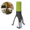 Three-Speed Automatic Stirrer, Electric Kitchen Mixer, BPA-Free ABS, Green, Compact 14.5x12x4 cm 6