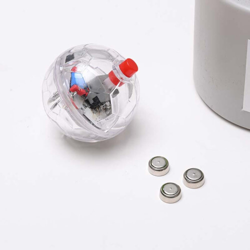 4-Pack LED Motion Cat Balls - Light-Up Interactive Cat Toy (3.4 cm Diameter) 1