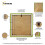 (13x13 Inch) Square Size Lime Green Picture Frame Wall Art Frames Flat Wooden Effect Poster Frame 4