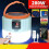 USB Rechargeable Remote Control Lantern Solar LED Bulb Camping Light Tent Lights 1