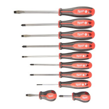10 ruuvimeisselin setti - MILWAUKEE - 4932471808 - 2 vuoden takuu - Käyttömukavuus